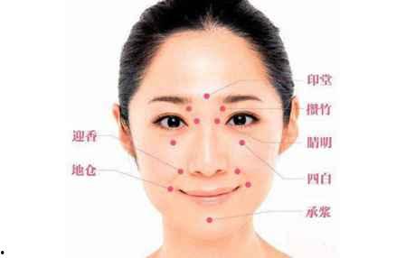 面瘫推拿手法视频