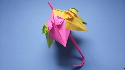 折纸伞视频,传统工艺与现代创意的完美融合