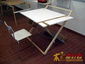 折叠桌子的制作方法视频,轻松掌握家居巧思