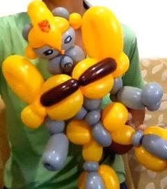 魔术气球视频